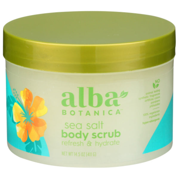 Alba Botanica Sea Salt Body Scrub (1x14.5 Oz)