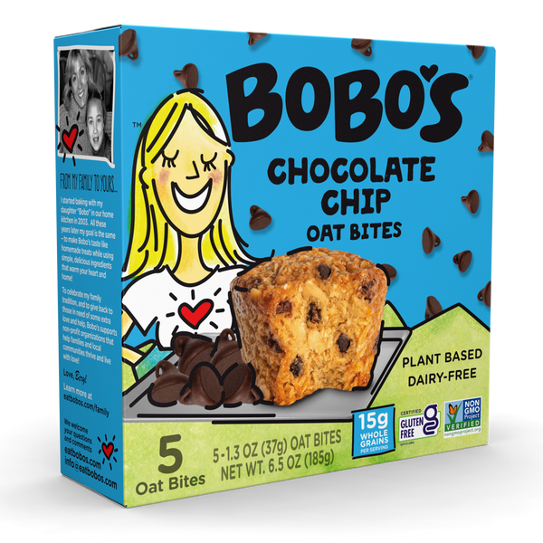 Bobo's Oat Bars Bites, Original, GF (6x5x1.3 OZ)