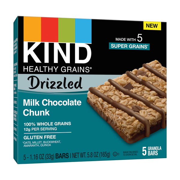 Kind drzld bar milk choc ( 8 x 5 pack )