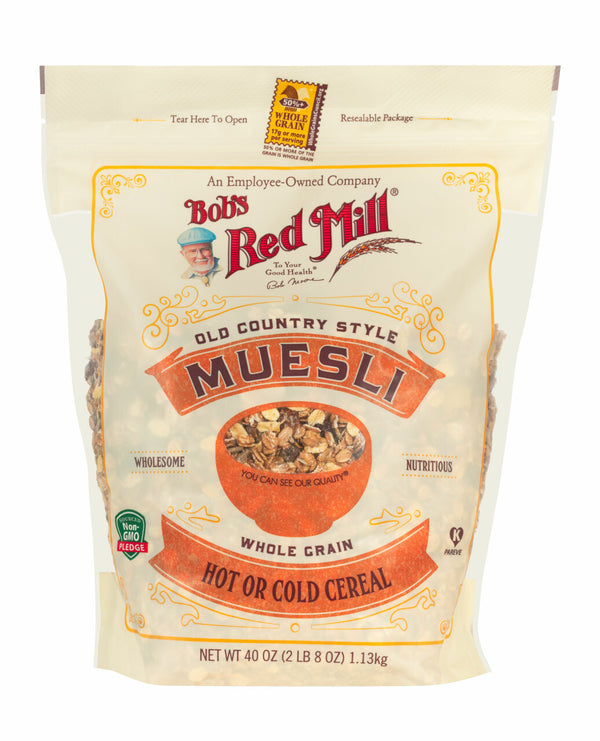 Bobs muesli cereal ( 4 x 40 oz   )