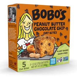 Bobos oat bite pbtr cchp ( 6 x 5 ct   )