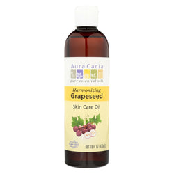 Aura Cacia Grapeseed Oil With Vitamin E (1x16 Oz)